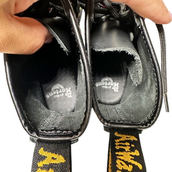 Dr. Martens 1460 Women's Smooth Leather Lace Up Boots Black 7 - Picture 8 of 8